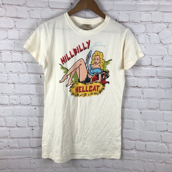 NWT Atomic Tees Ltd Edition Hillbilly Hellcat Tee